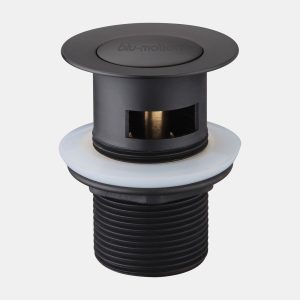 Pop Up Basin Waste 32mm Slotted – Black - BW01BK